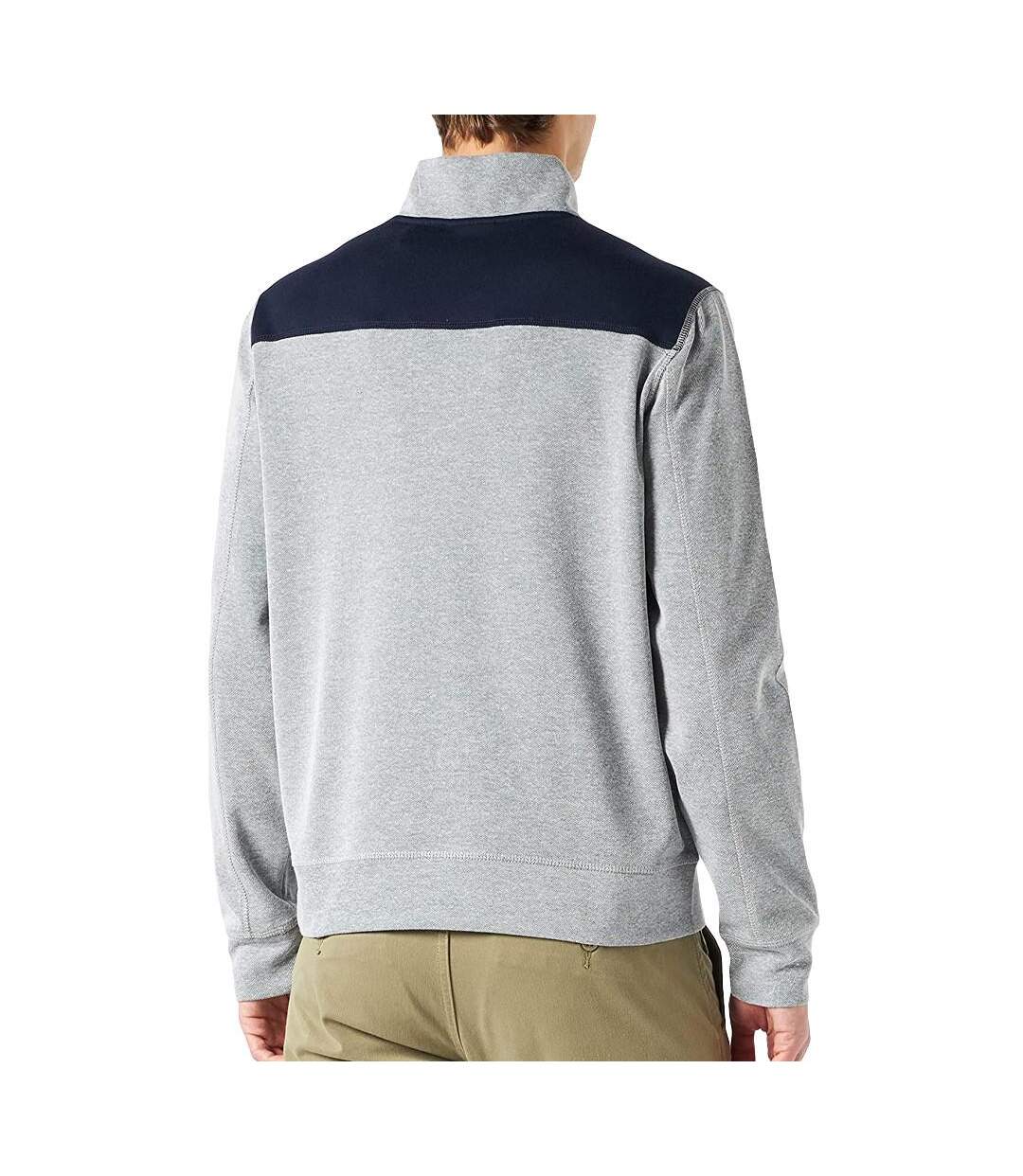 Sweat 1/4 zip Gris/Marine Homme Kaporal Volta - M