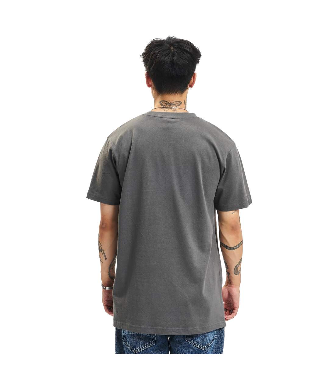 Gris Foncé Mister Tee-3