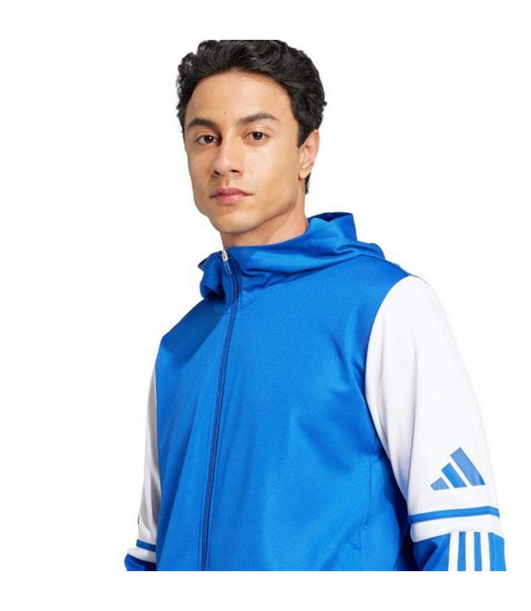 Veste À Capuche Squadra Homme Bleu Adidas-4