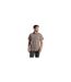 Chemise Unie Manches Courtes Kiwi Homme Marron Clair Gris Craghoppers-1