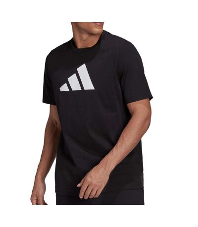 T-shirt Noir Homme Adidas 3bar - XS