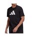 T-shirt Noir Homme Adidas 3bar - XS