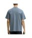 T-shirt bleu homme jack & jones neck-2