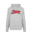Mens Running Dog Graphic Print Pullover Hoodie Grey ICECREAM-2