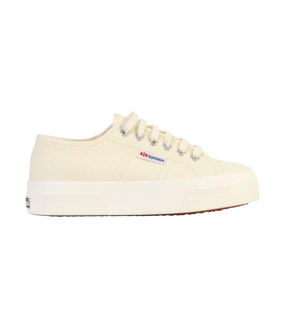 Basket Basse à Lacets Superga Platform-2
