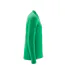 Mens Crossover Long-sleeved Polo Shirt Grass Green Mascot-4