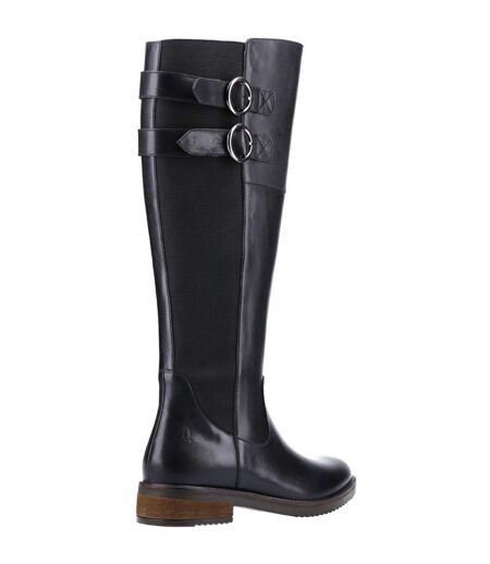 Bottes mi-mollet carla femme noir Hush Puppies