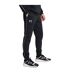 Mens Icon Fleece Tapered Joggers Black Under Armour-3