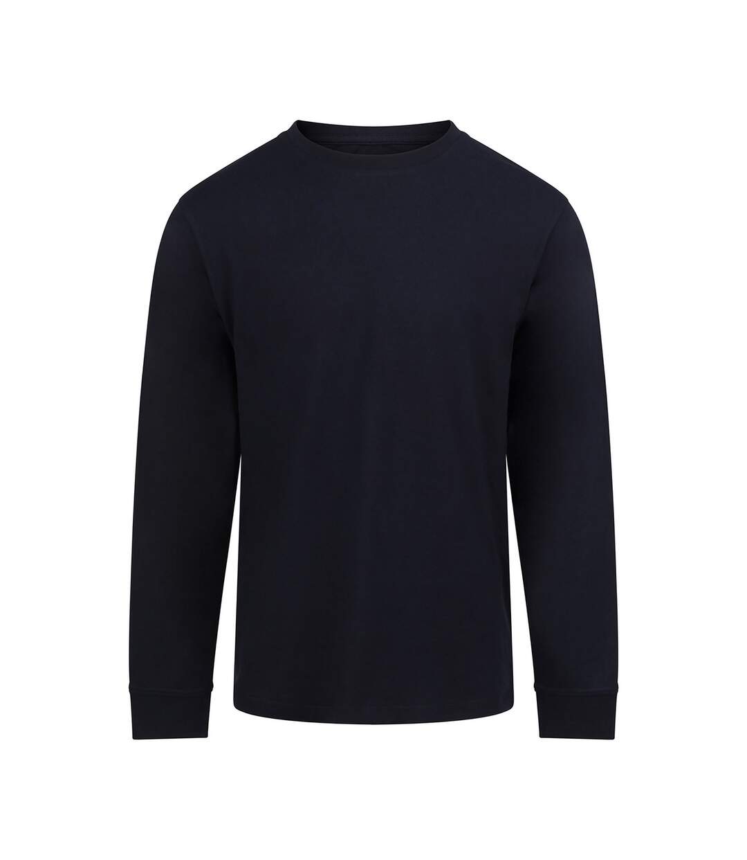 T-shirt Manches Longues Homme Noir Sombre Awdis-2