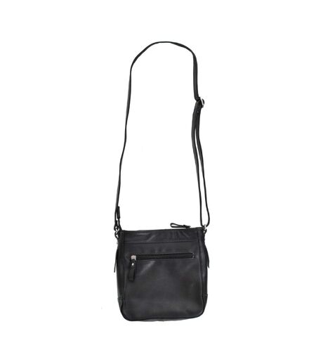 Katana - Sac bandoulière en cuir - noir - 5219