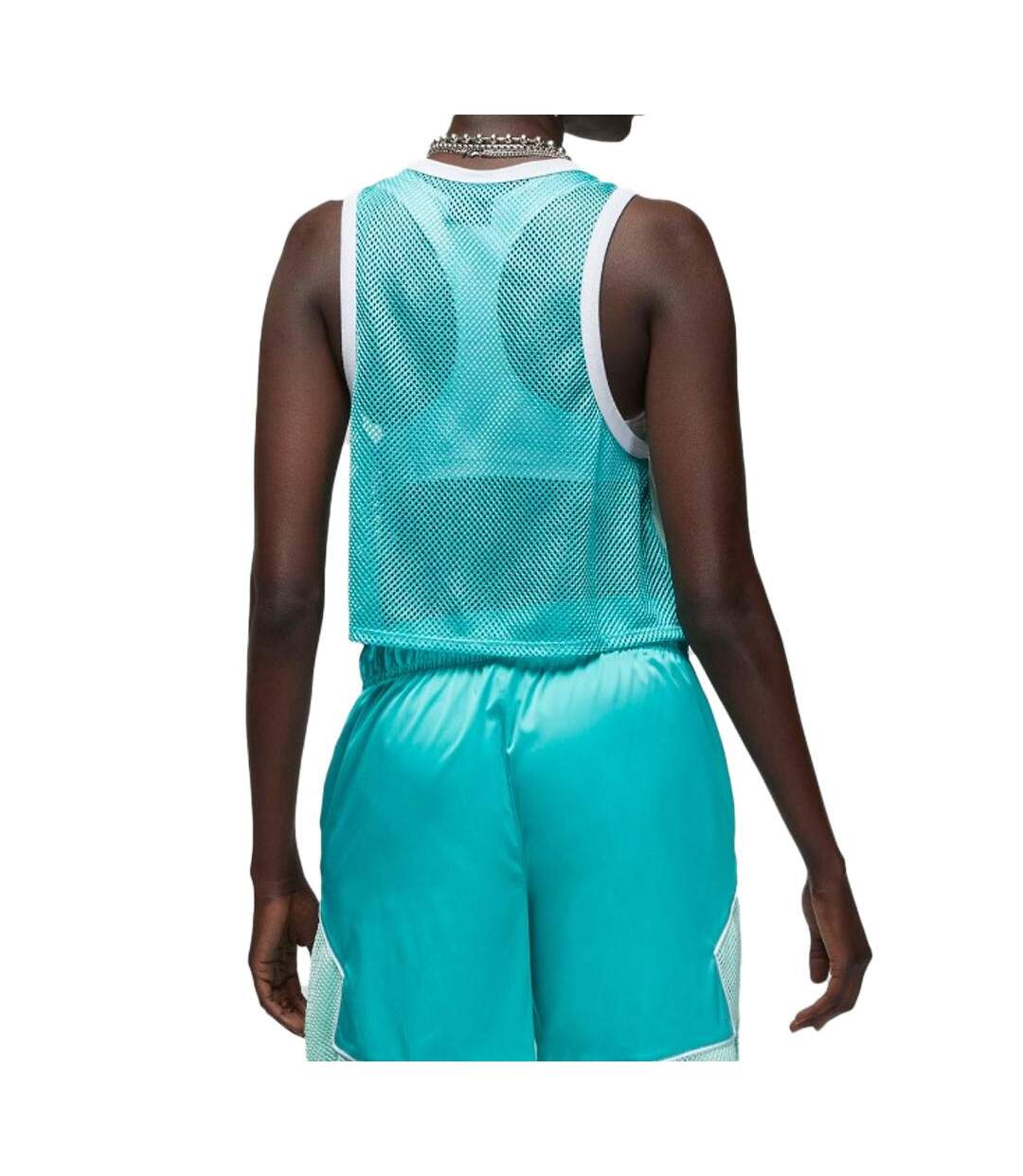 Débardeur Vert Femme Nike Essen Jersey Tank - M