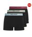 Pack Of 3  Mens Devon Boxer Shorts  Black Multicoloured Lyle & Scott-1