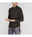 Chemise À Boutons Manches Longues Motif/style Rétro Homme Vert Foncé Farah-3