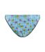 Bas de bikini bleu à fleurs femme only elly - l-2