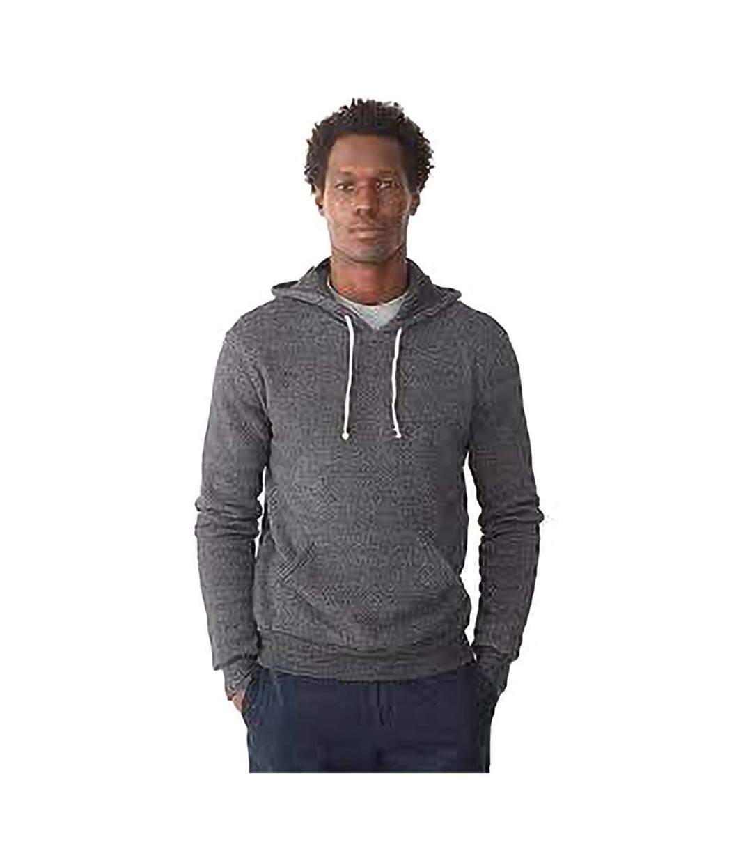 Alternative Apparel Mens Challenger Pullover Hoodie (Eco Black)