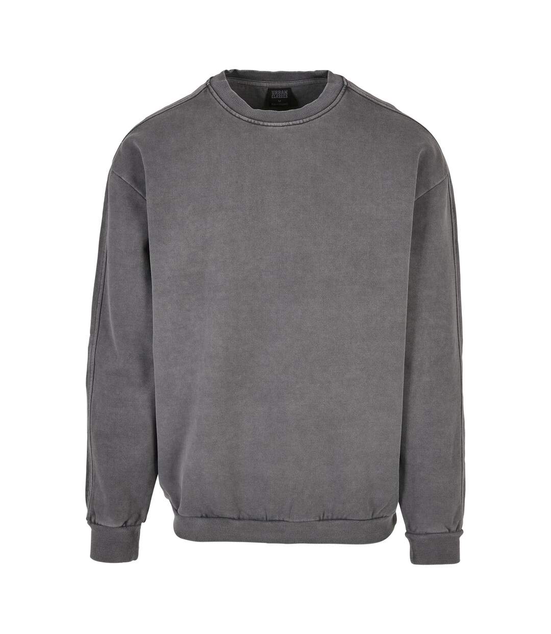 Sweat Motif/style Ras-du-cou Homme Gris Foncé Urban Classics-1