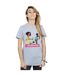 Disney Womens/Ladies Wreck It Ralph Tiana And Vanellope Cotton Boyfriend T-Shirt (Gris sportif) - UTBI47570-2