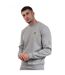 Mens Fly Fleece Crew Neck Sweatshirt Grey Lyle & Scott-4