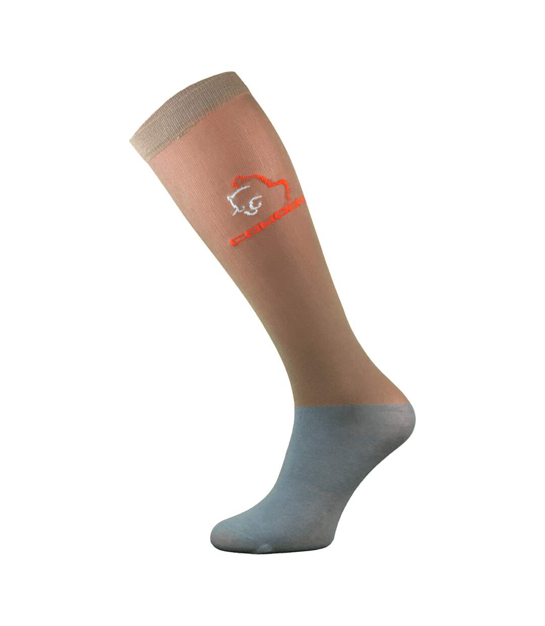 COMODO - Femme Chaussettes Equitation | Chaussettes Hautes Longues pour Eté-1