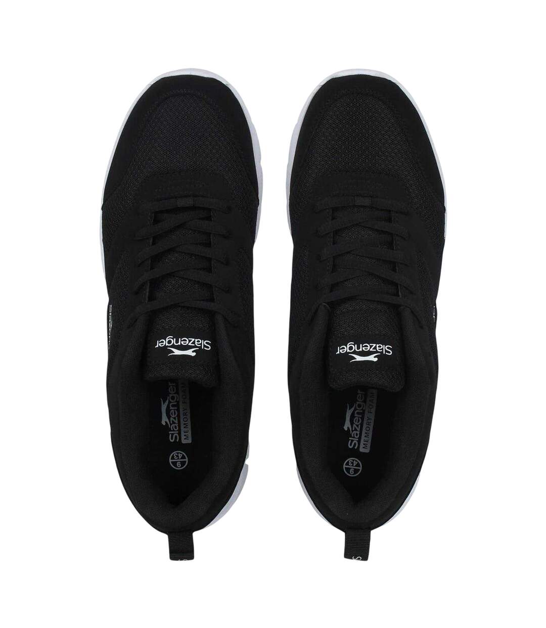Baskets Force Homme Noir Blanc Slazenger-4