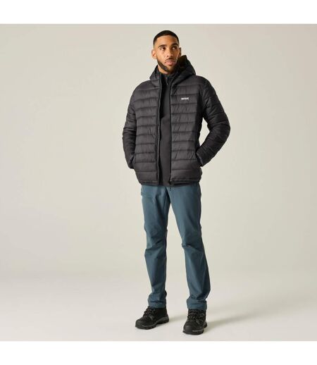 Doudoune Matelassée Marizion Homme Anthracite Jaune Regatta