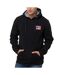 Sweat à capuche noir homme geographical norway fondant-1