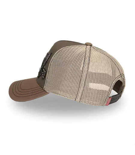 Casquette trucker avec filet adulte print devant Patches Vondutch
