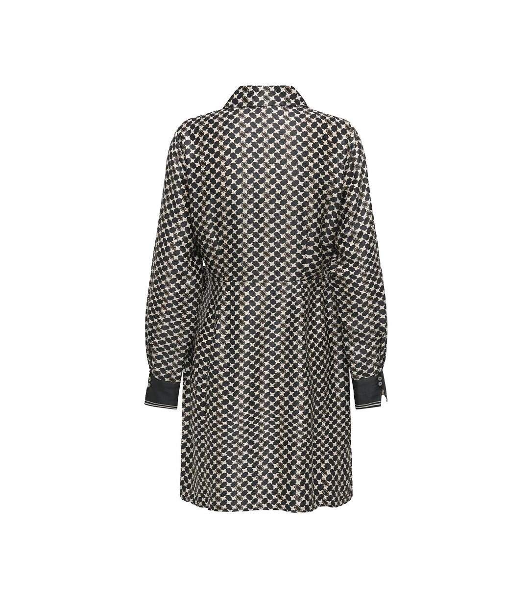 Robe noire à motifs femme only jane life-2