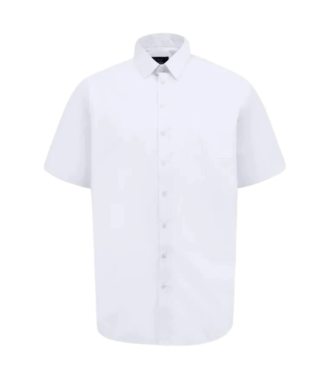 Chemise Manches Courtes Lucas Homme Blanc Duke-2