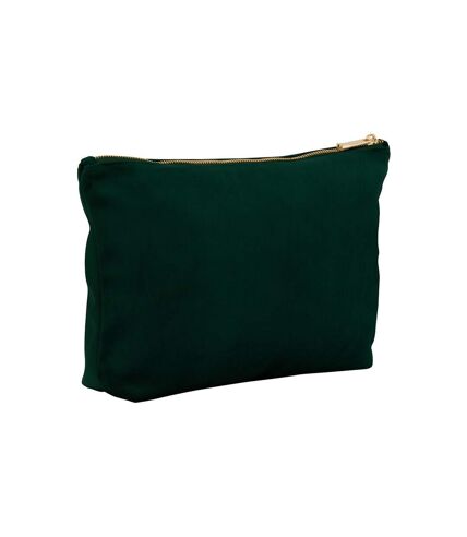 Bagbase Velvet Accessory Bag (Dark Emerald) (S) - UTPC6969