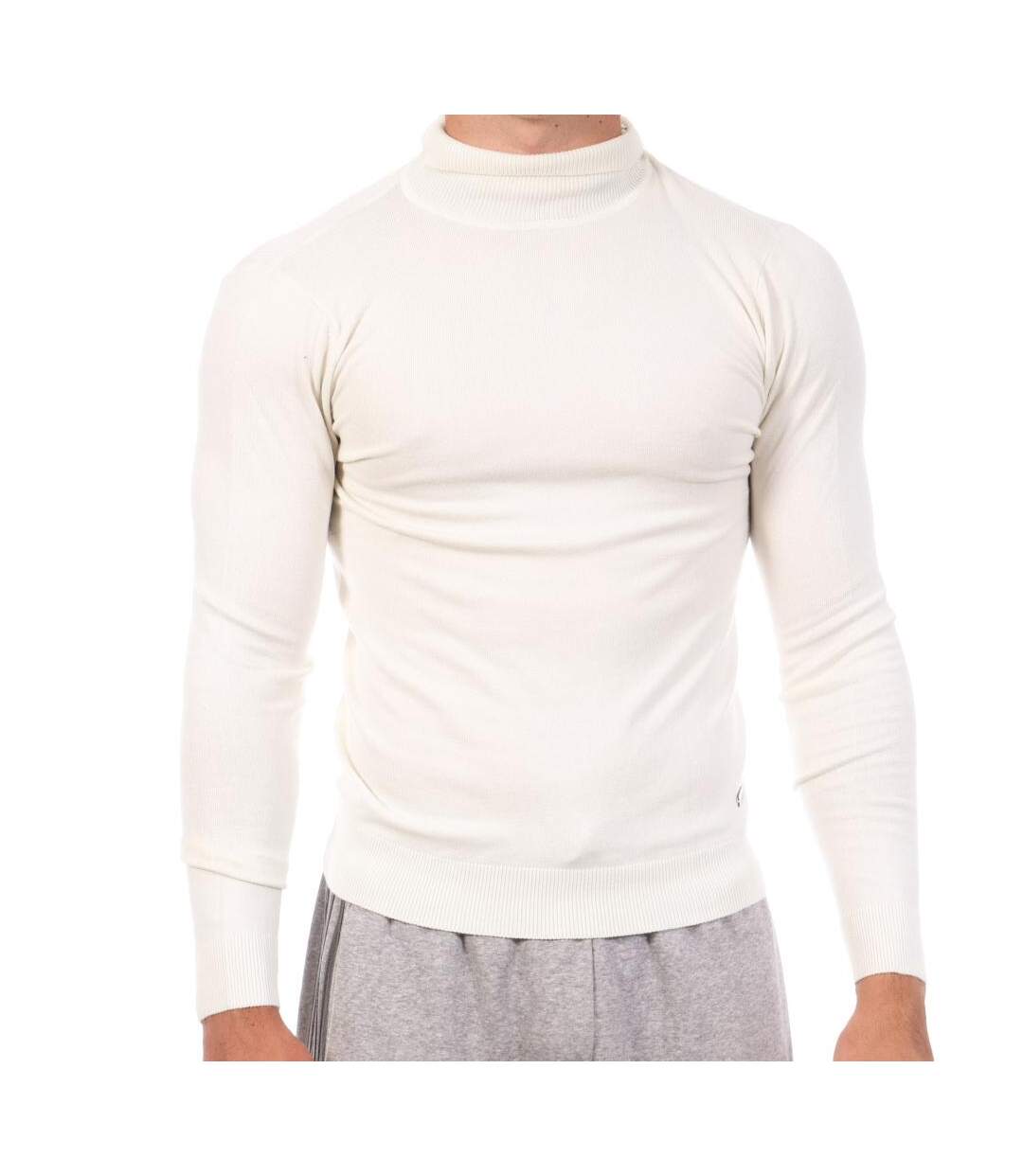Pull blanc homme versace 1969-1