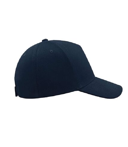 Atlantis Liberty Five Heavy Brush Cotton 5 Panel Cap (Navy) - UTAB192