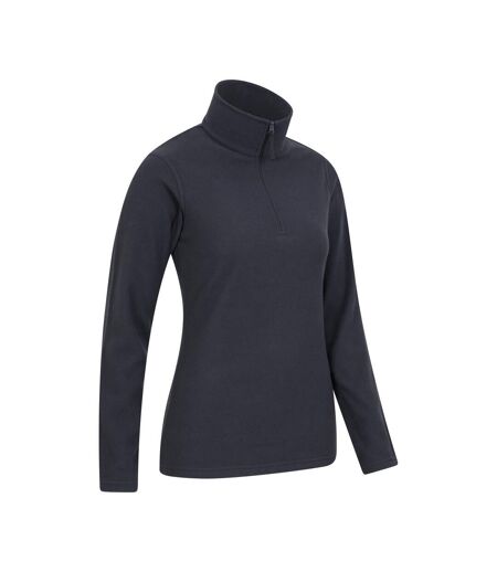 Womens/ladies camber ii fleece top dark blue Mountain Warehouse