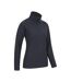 Womens/ladies camber ii fleece top dark blue Mountain Warehouse-3