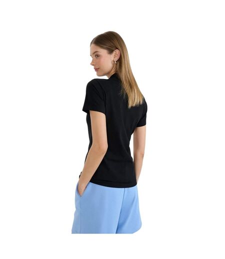 Polo F514 Femme Noir 4F