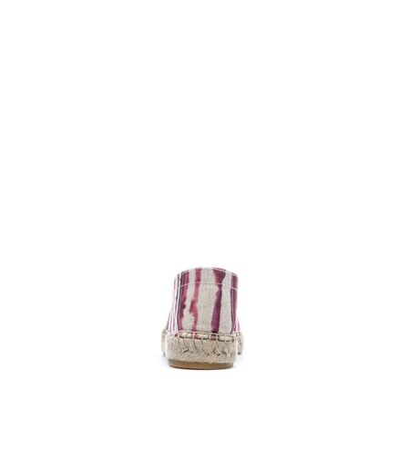 Espadrilles beige/violettes  femme pare gabia aduna
