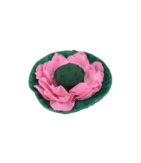 Tapis de Fouille Ventouse Lotus 45cm Rose & Vert