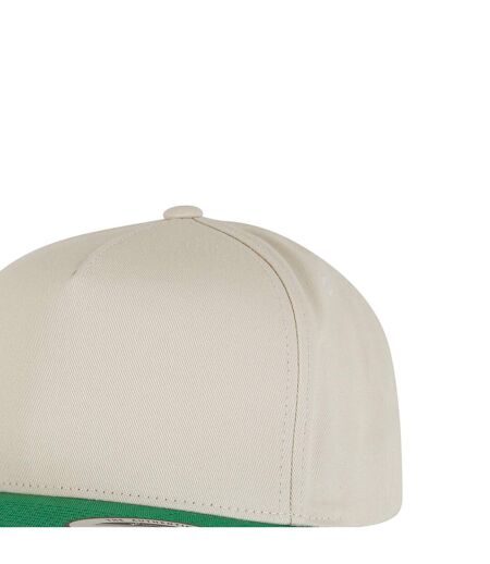 Flexfit Casquette Classique Adulte Unisexe Beige Vert Yupoong