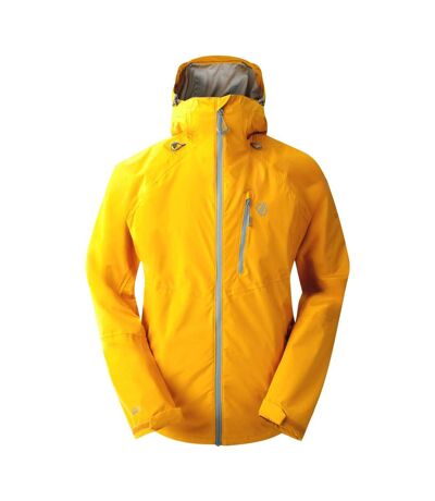 Mens breathe out waterproof jacket yellow gold Dare 2B
