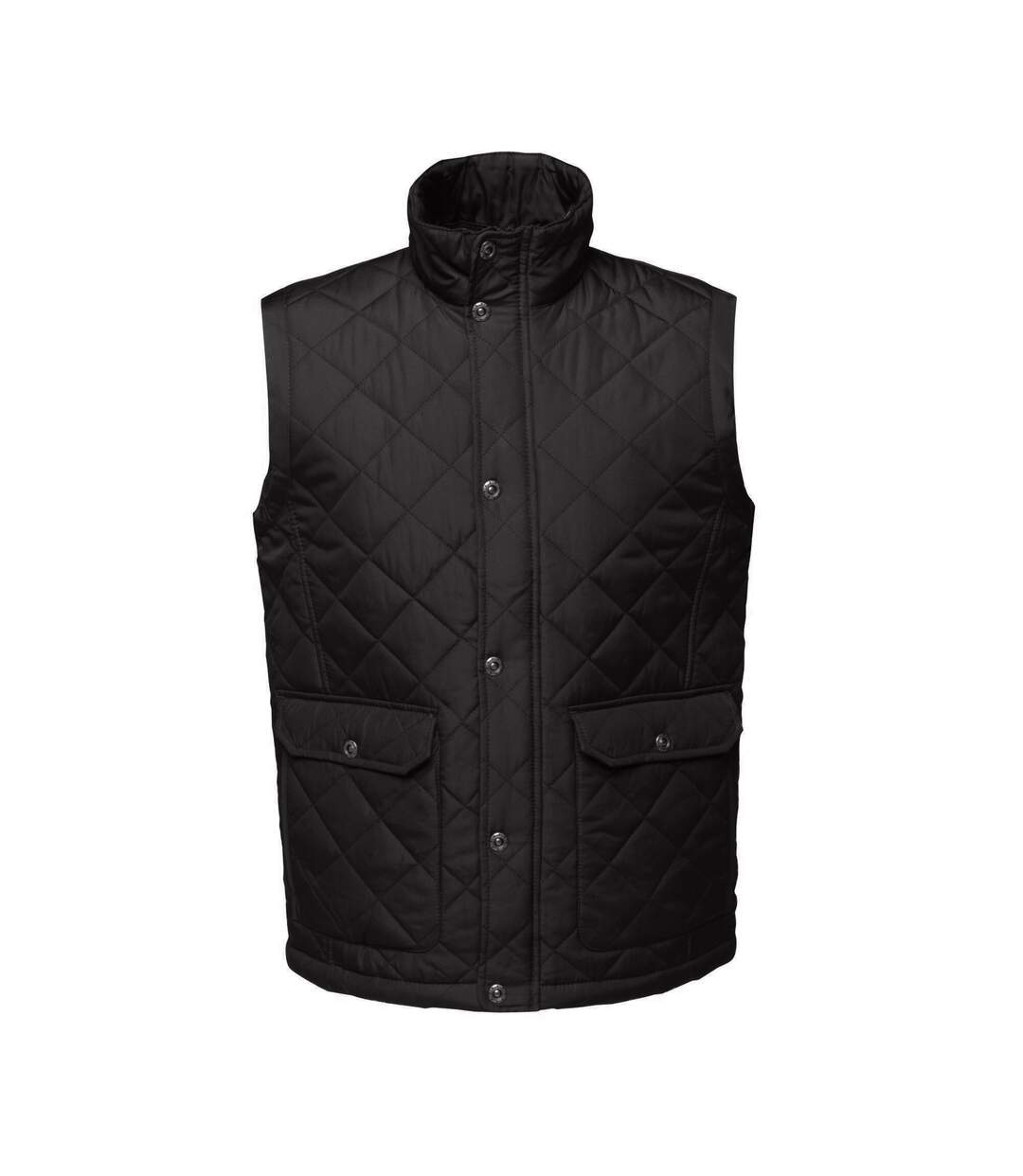 Mens quilted body warmer black Regatta Professional-1