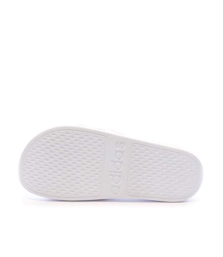Claquettes blanche/rose mixte adidas adilette aqua - 42