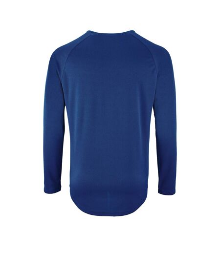 SOLS Mens Sporty Long Sleeve Performance T-Shirt (Royal Blue)