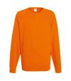 Fruit Of The Loom Mens Lightweight Raglan Sweatshirt (240 GSM) (Orange)