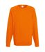Fruit Of The Loom Mens Lightweight Raglan Sweatshirt (240 GSM) (Orange) - UTBC2653