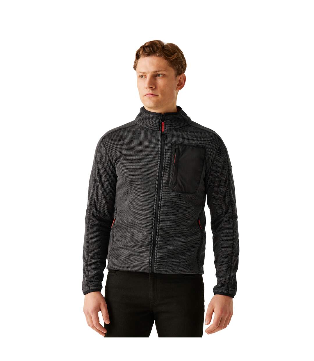 Veste polaire kitom homme noir chiné Regatta