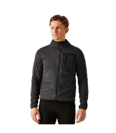 Veste Polaire Kitom Homme Noir Chiné Regatta