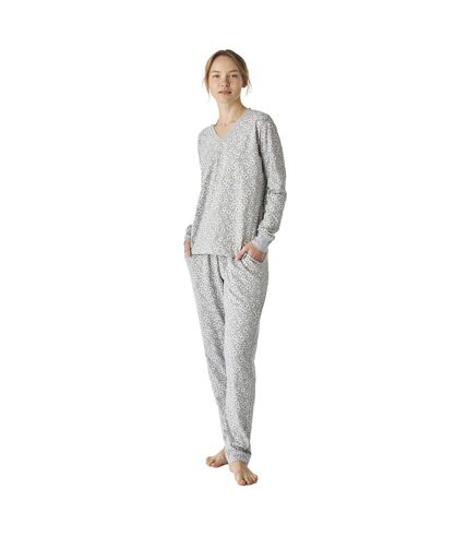 JJBEP1800 Women's Long Sleeve Cotton Pajamas