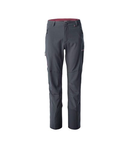 Womens/ladies lady anon pants anthracite/fig Hi-Tec