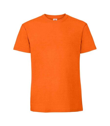 T-shirt Iconic Premium Homme Orange Fruit Of The Loom