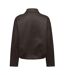 Veste en suédine marron foncé femme only amber-2